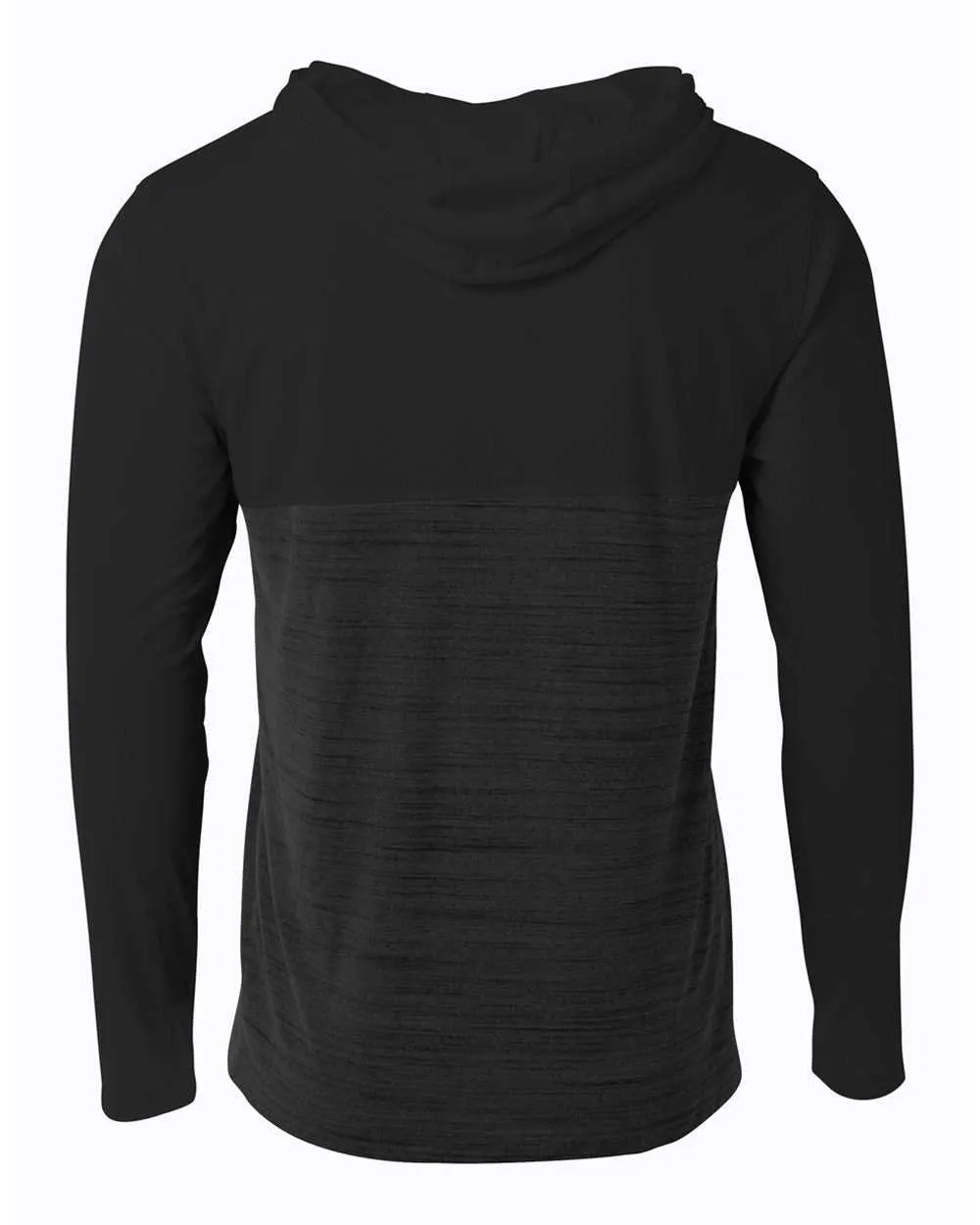 A4 N4013 The Slate Quarter Zip - Black