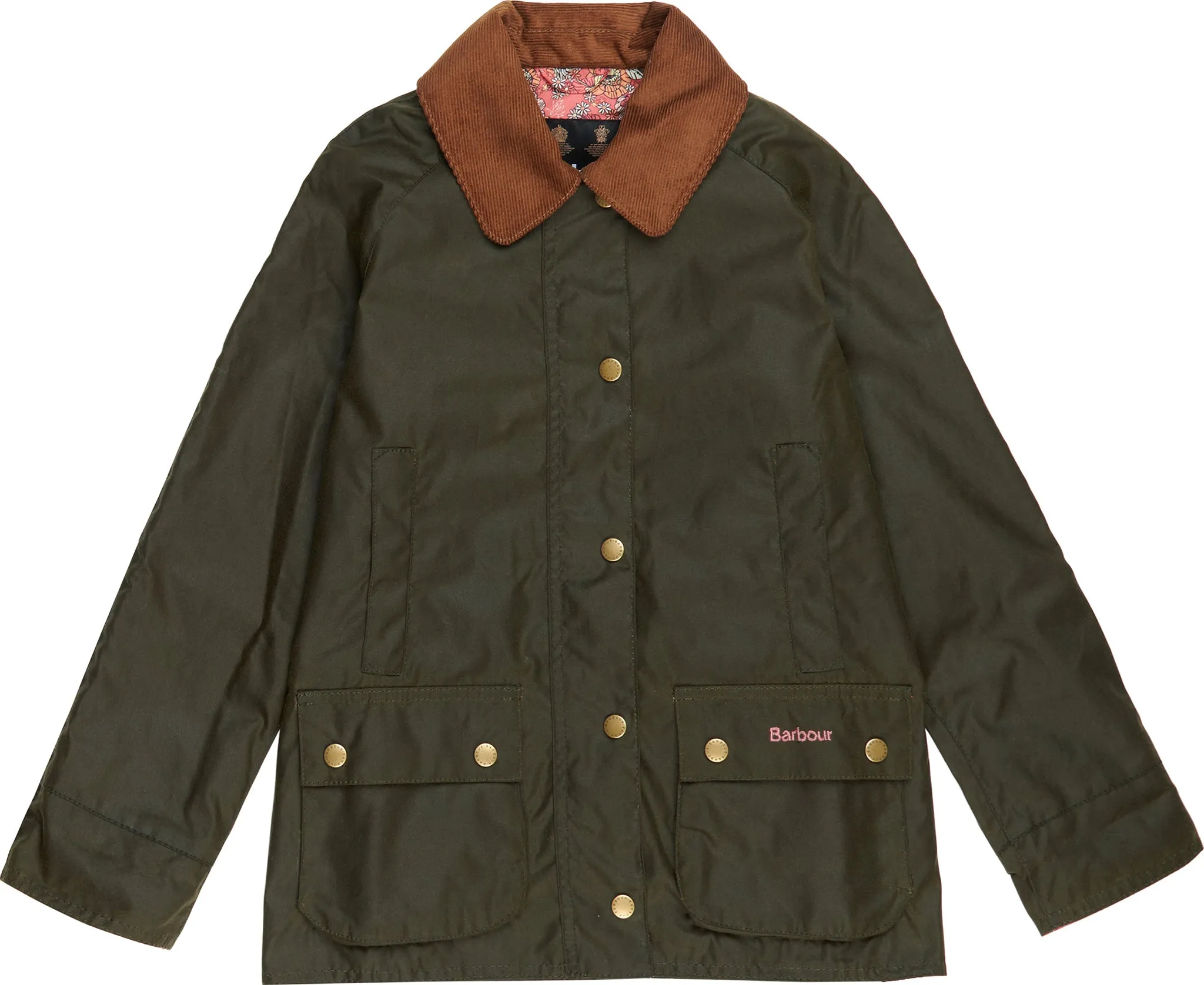 Acorn Waxed Cotton Jacket - Girls|-|Manteau en coton ciré Acorn - Fille