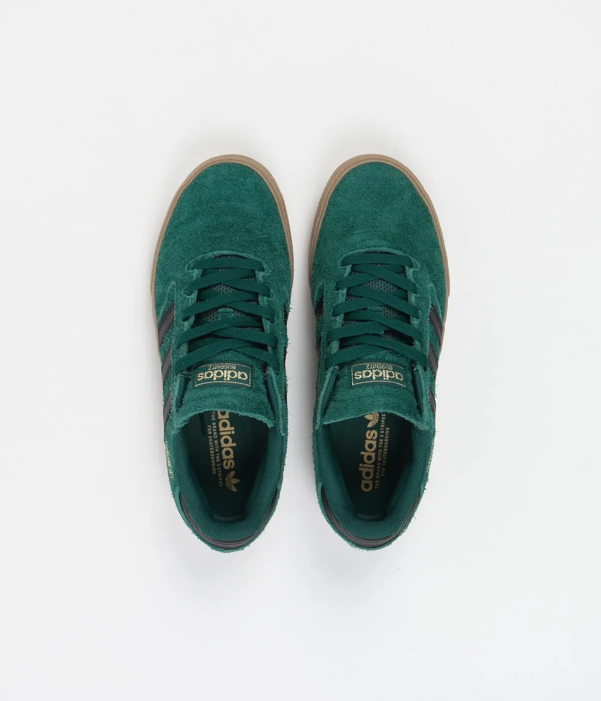 Adidas Busenitz Vulc II Shoes - Collegiate Green / Core Black / Gum