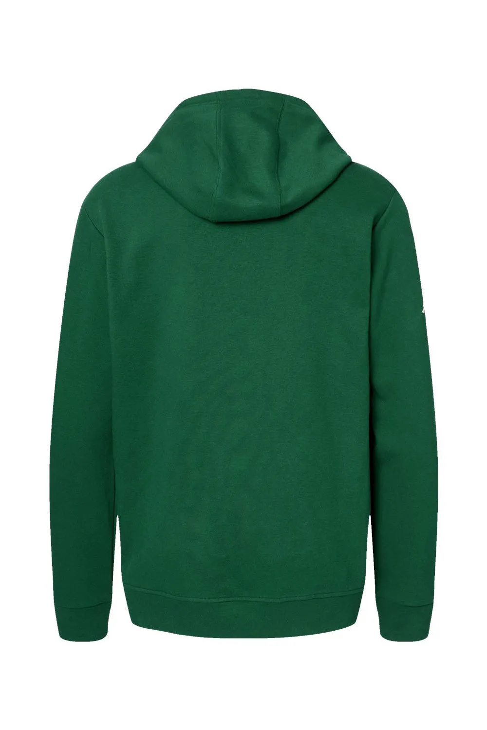 Adidas Mens Fleece Hooded Sweatshirt Hoodie - Collegiate Green - NEW