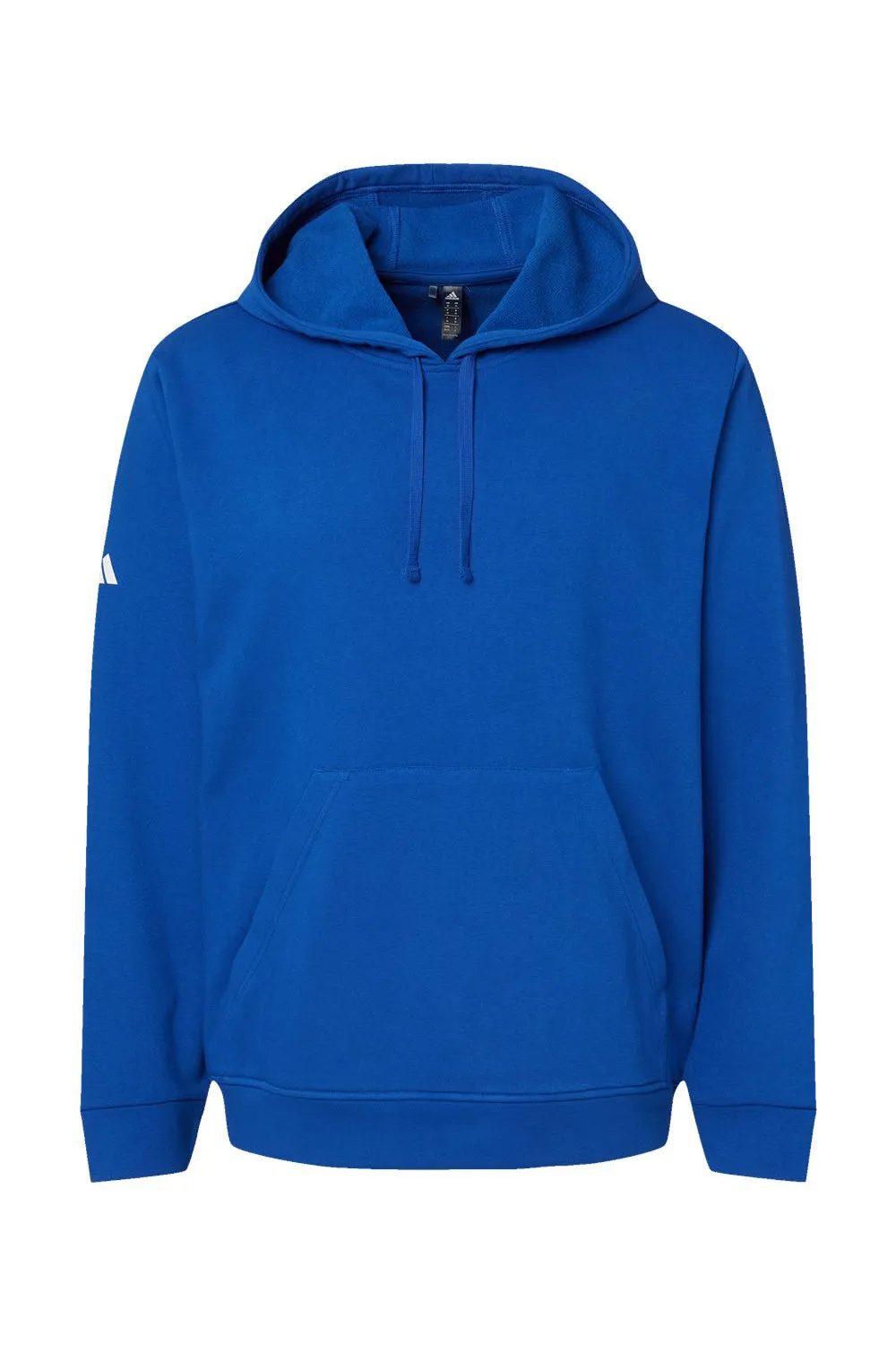 Adidas Mens Fleece Hooded Sweatshirt Hoodie - Collegiate Royal Blue - NEW