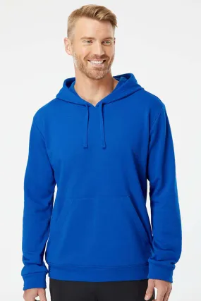 Adidas Mens Fleece Hooded Sweatshirt Hoodie - Collegiate Royal Blue - NEW