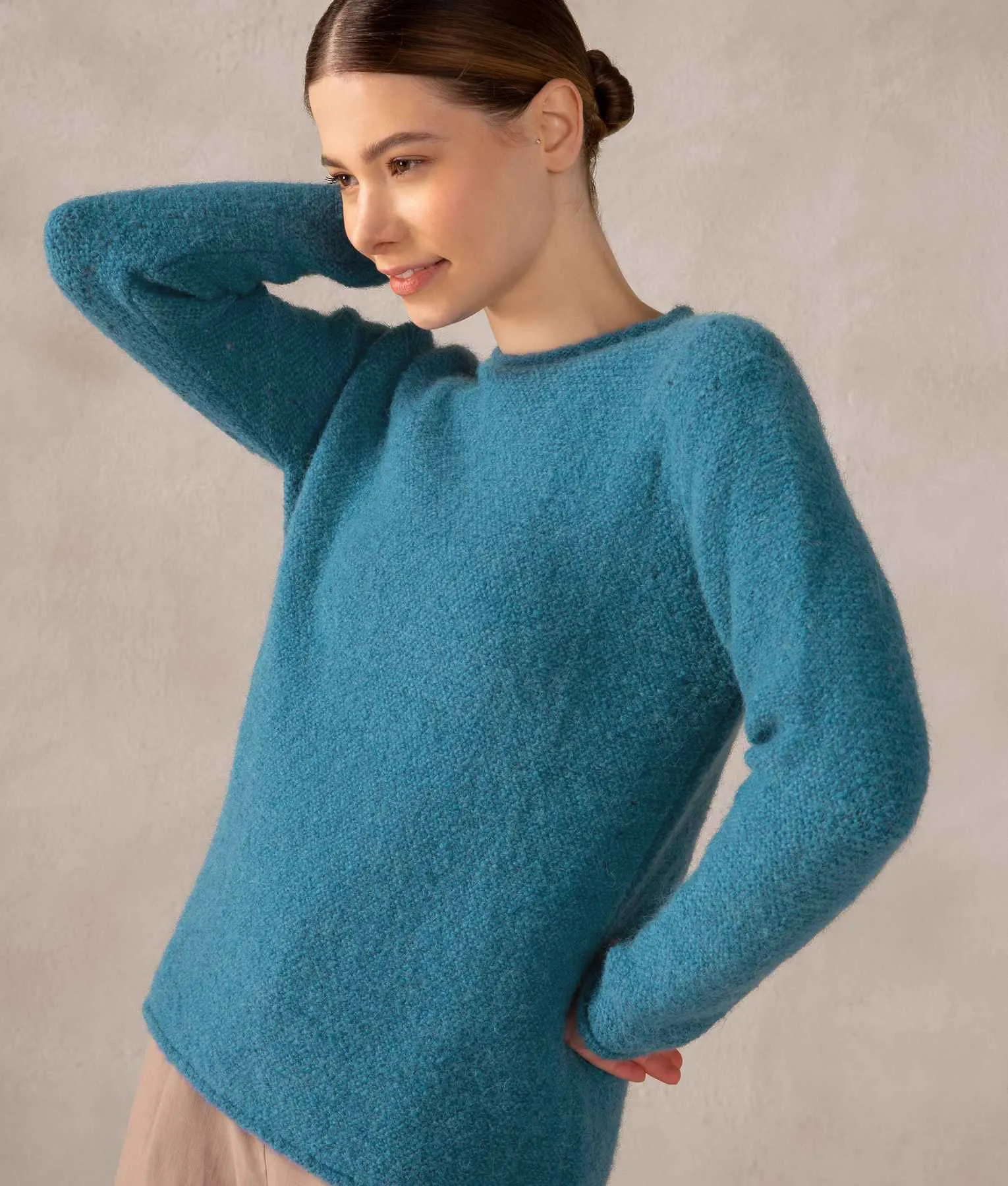 Alpaca Blend Basic Soft Sweater