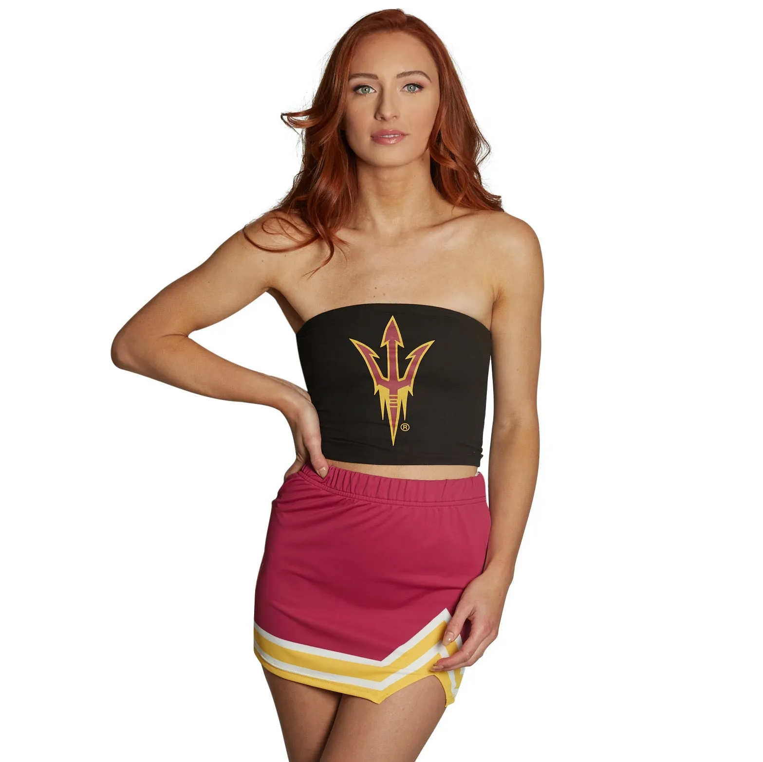 Arizona State ASU Black Tube Top