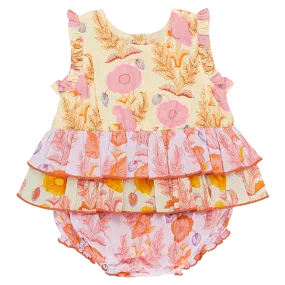 Baby Girls Heidi Bubble - Gilded Floral Mix