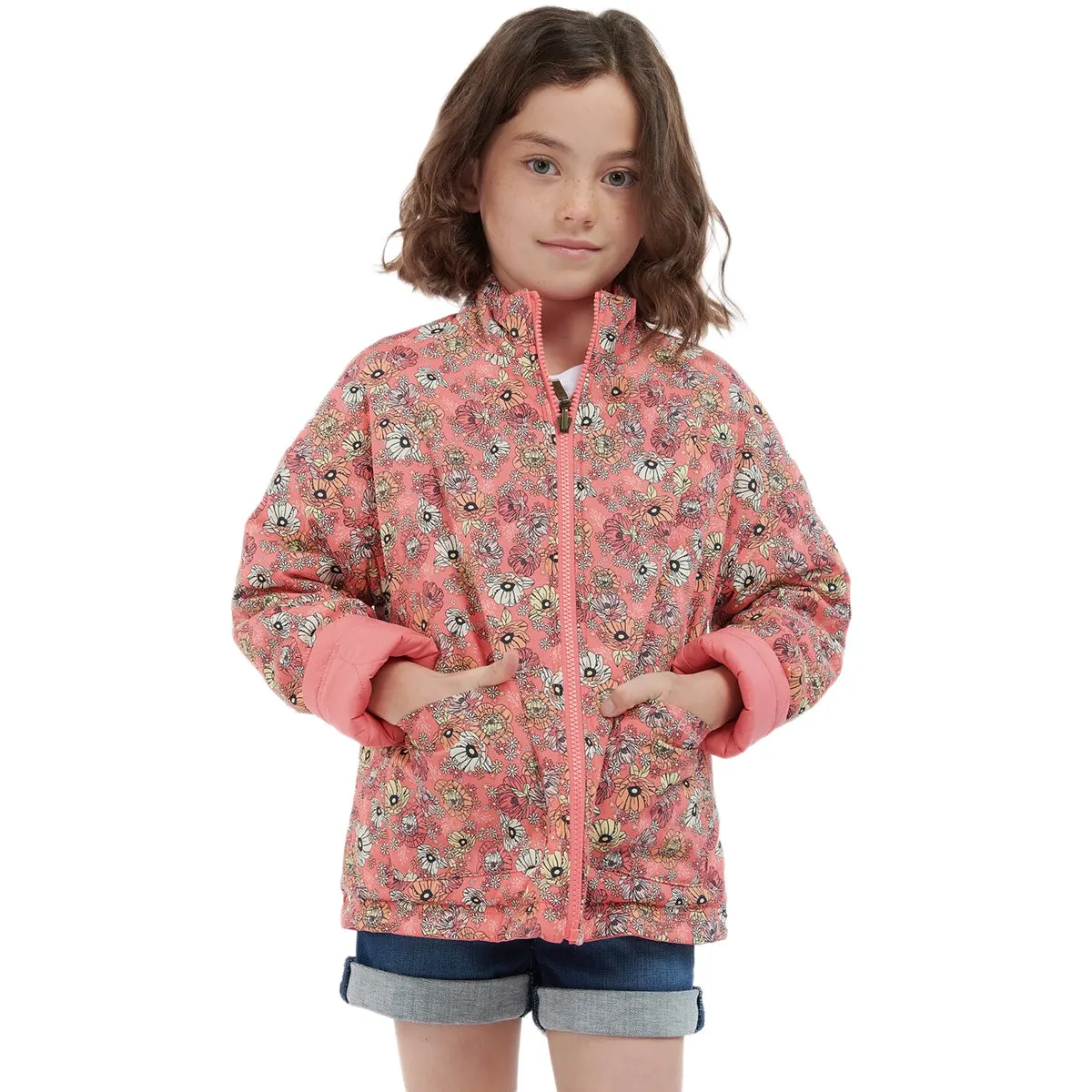 Barbour Girl's Reversible Apia Quilted Jacket