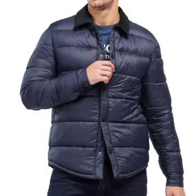 Barbour International Mens Blake Shirt Quilted  Jacket - Navy