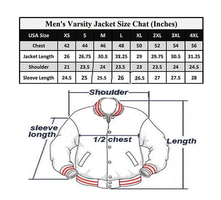 Baseball College Letterman Varsity Jacket Satin Bomber Super Quality Sports Wear-014