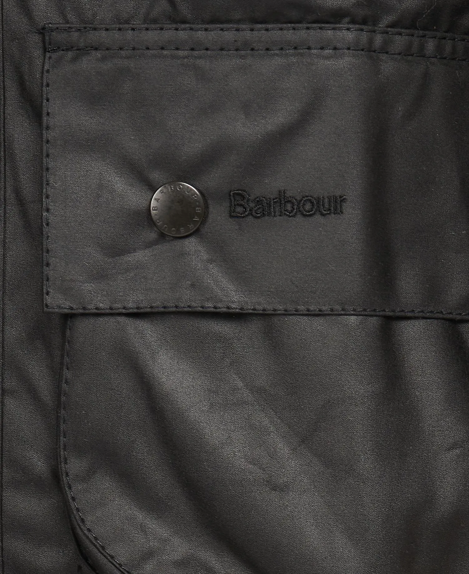 Beaufort Wax Jacket Black