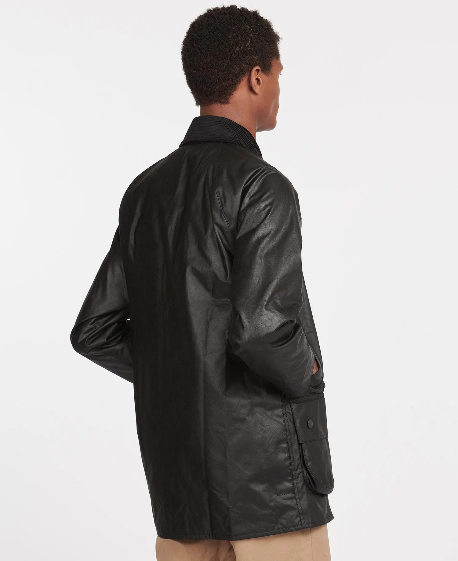 Beaufort Wax Jacket Black