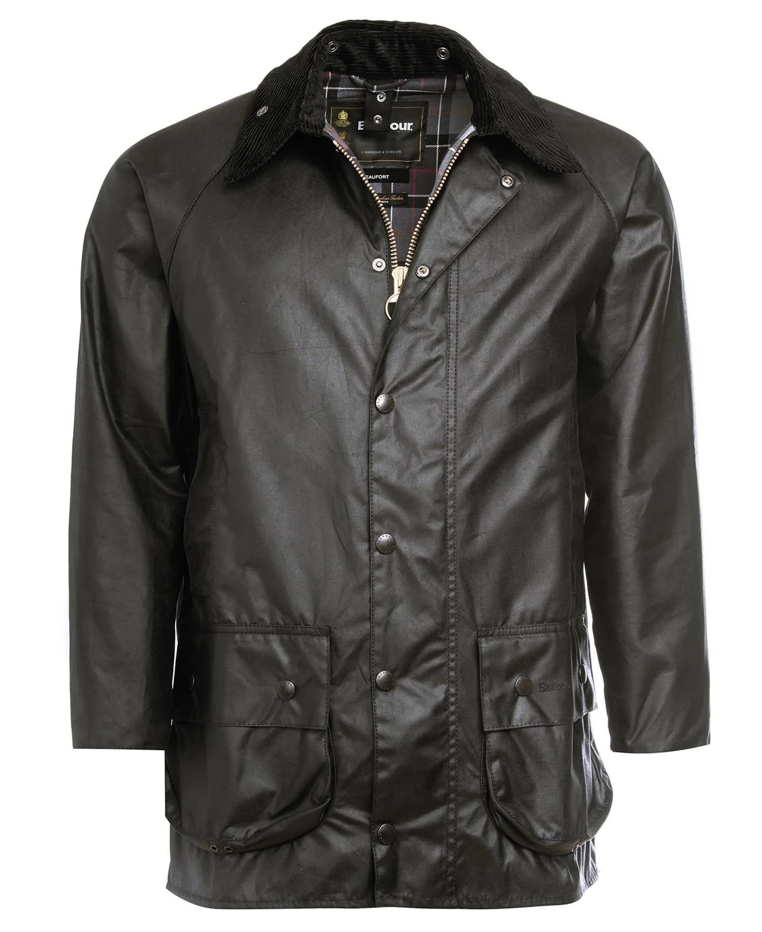 Beaufort Wax Jacket Black