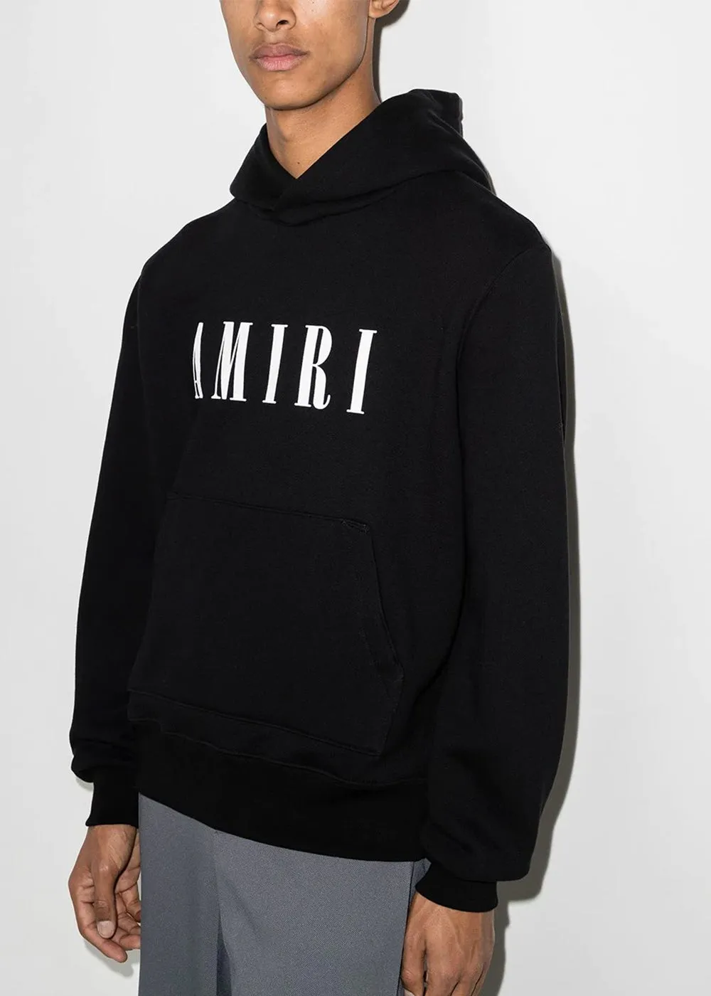 Black Core Logo Hoodie