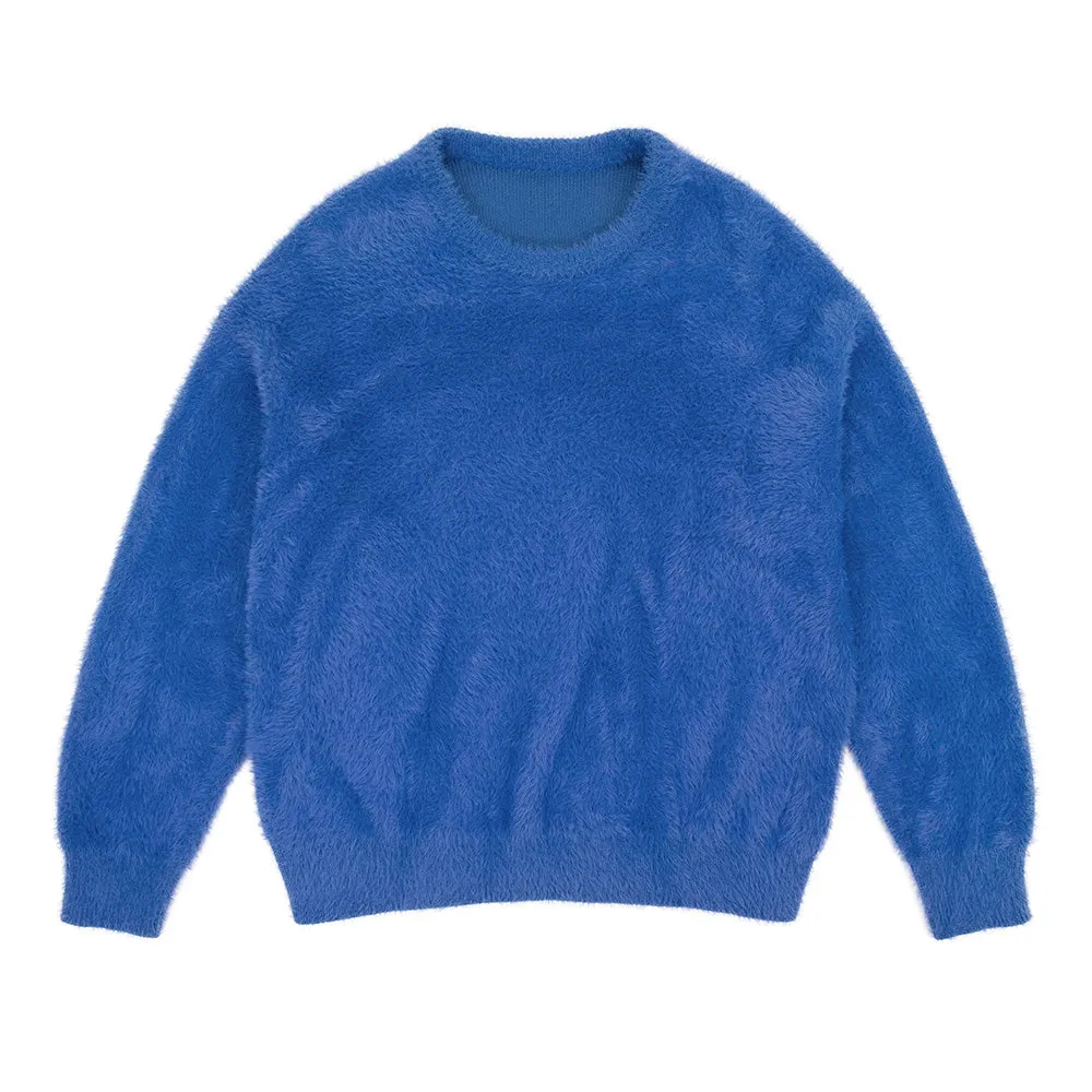 Boiler Room Shaggy Knit Crewneck