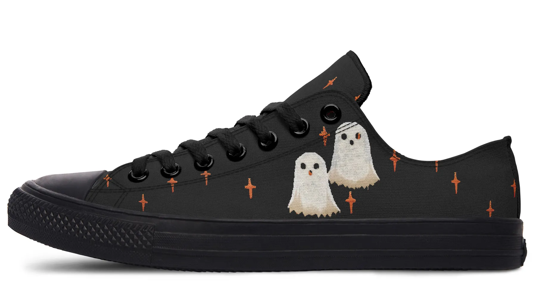 Boo Low Tops - Classic Premium Canvas Shoes with Comfortable and Durable Soles