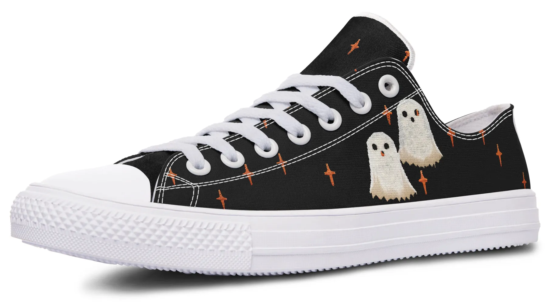 Boo Low Tops - Classic Premium Canvas Shoes with Comfortable and Durable Soles