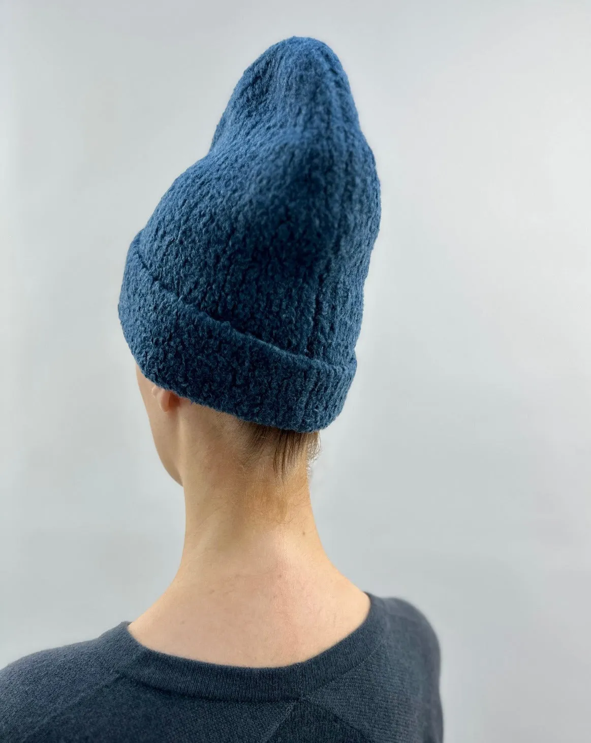 Bouclé Knit Hat