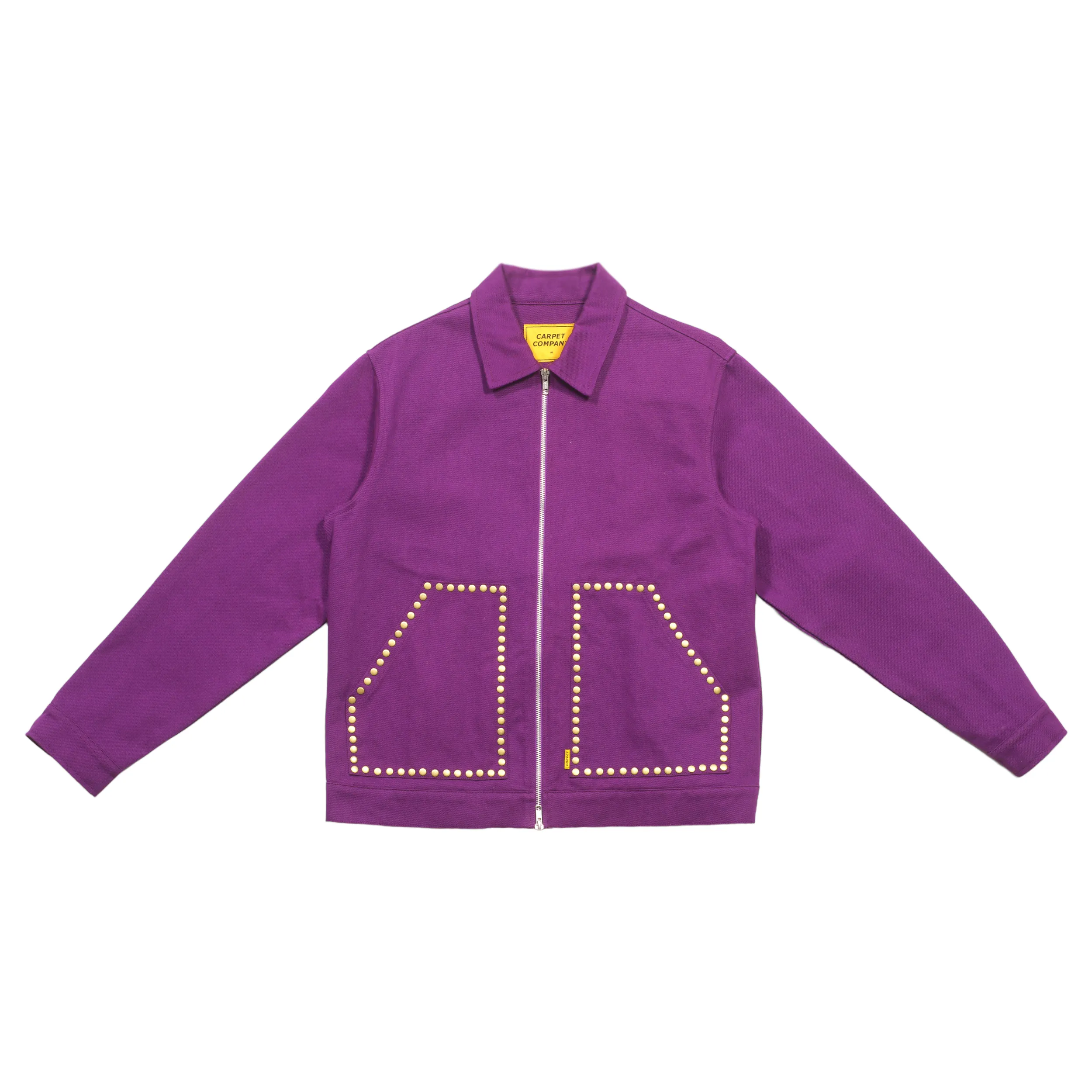 Carpet Company Studded Jacket Purple