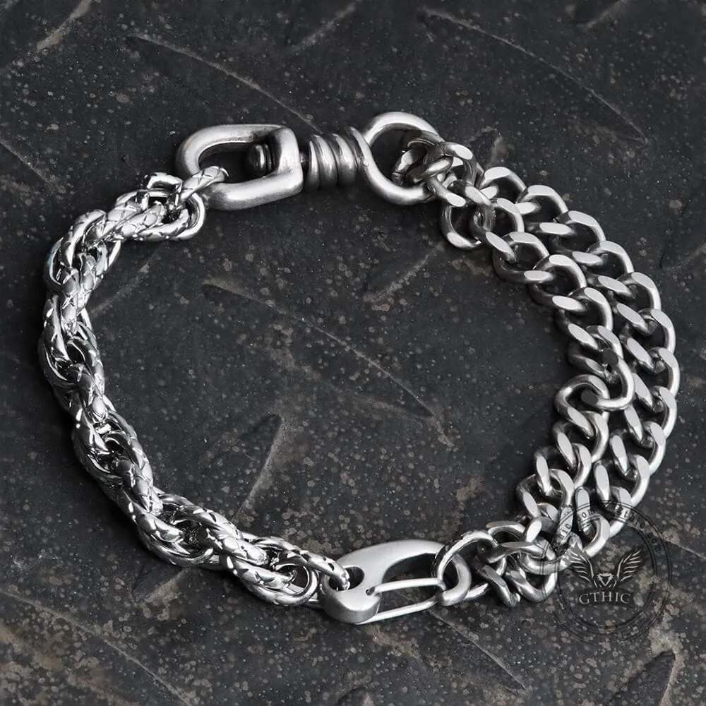 Classic Cuban Stainless Steel Bracelet