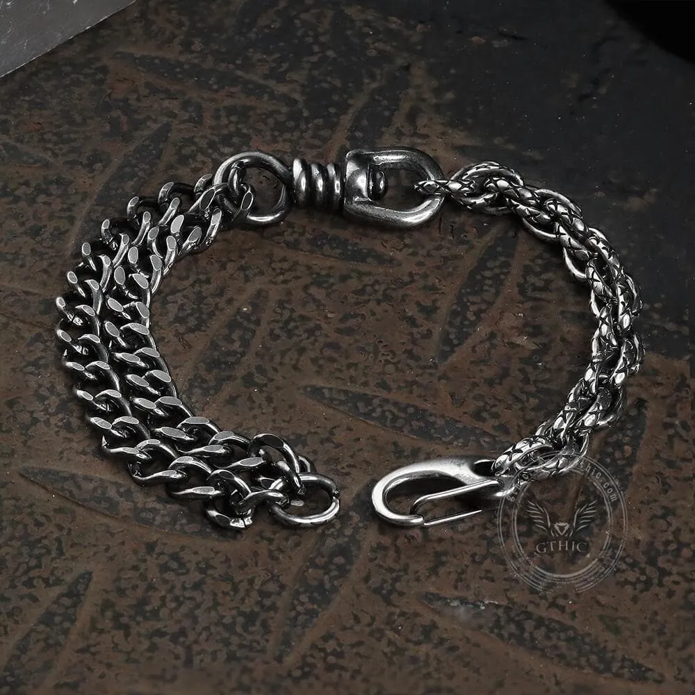 Classic Cuban Stainless Steel Bracelet