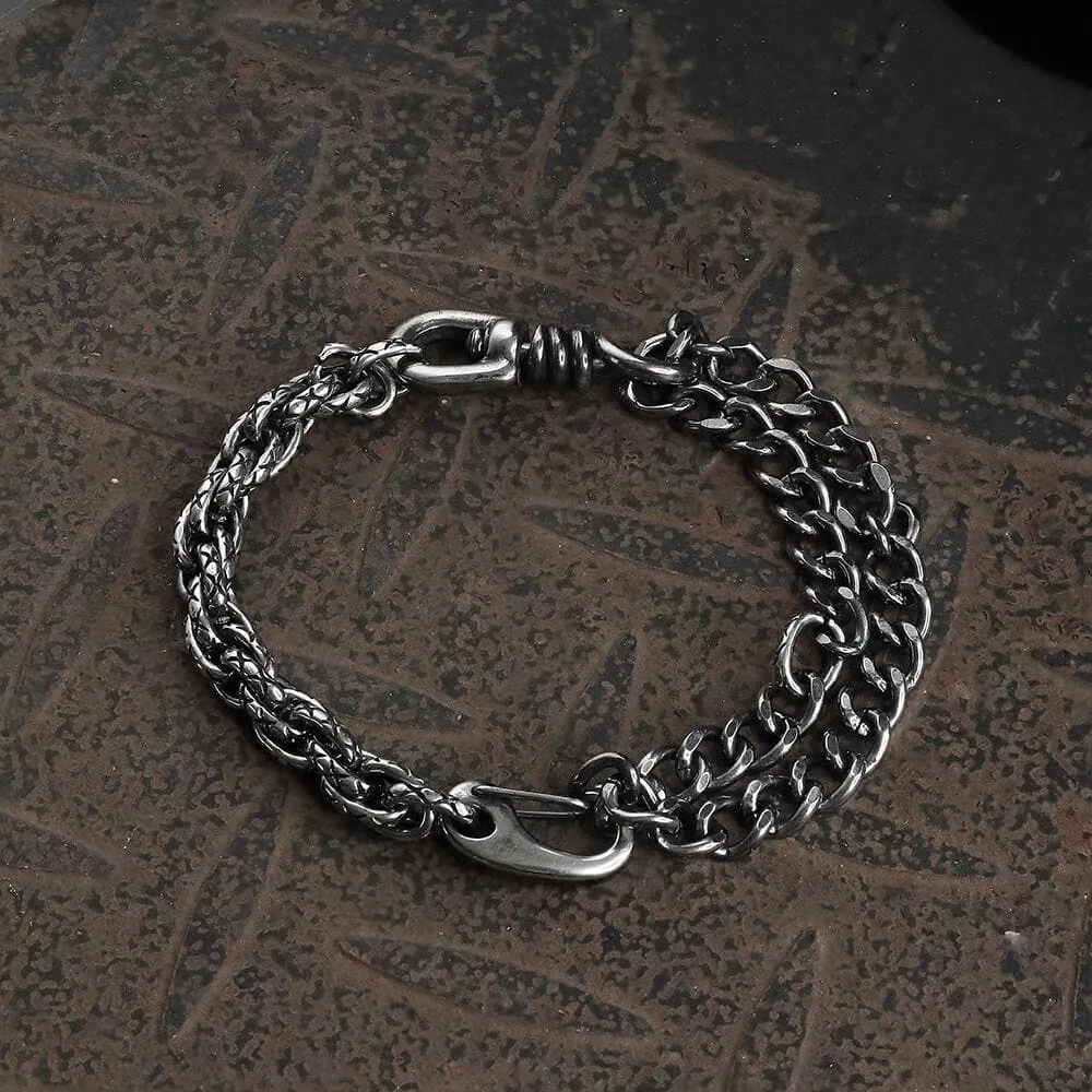 Classic Cuban Stainless Steel Bracelet