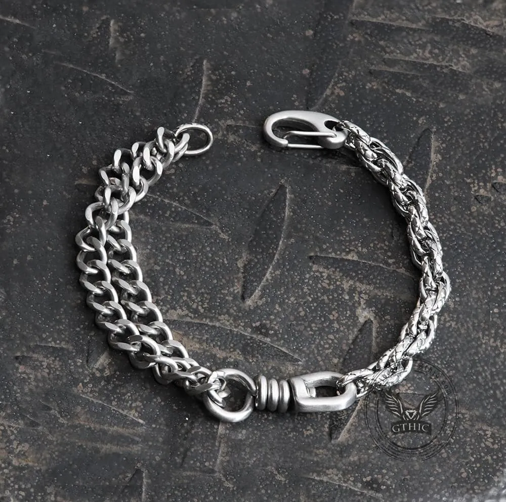 Classic Cuban Stainless Steel Bracelet