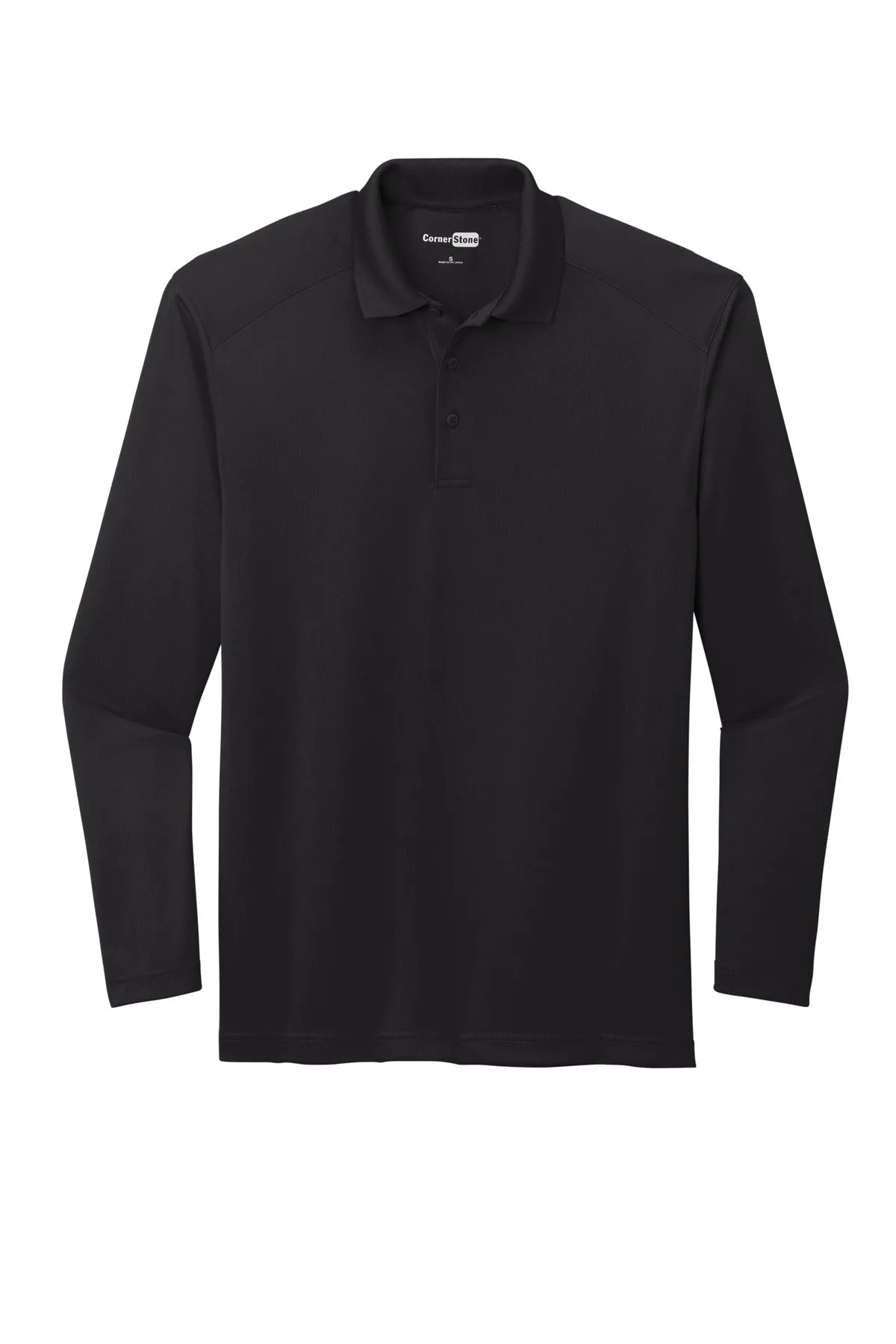 CornerStone Select Lightweight Snag-Proof Long Sleeve Polo CS418LS