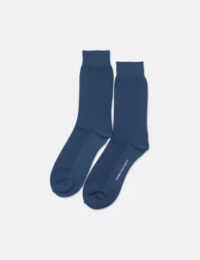 Democratique Originals Champagne Knit Socks - New Blue