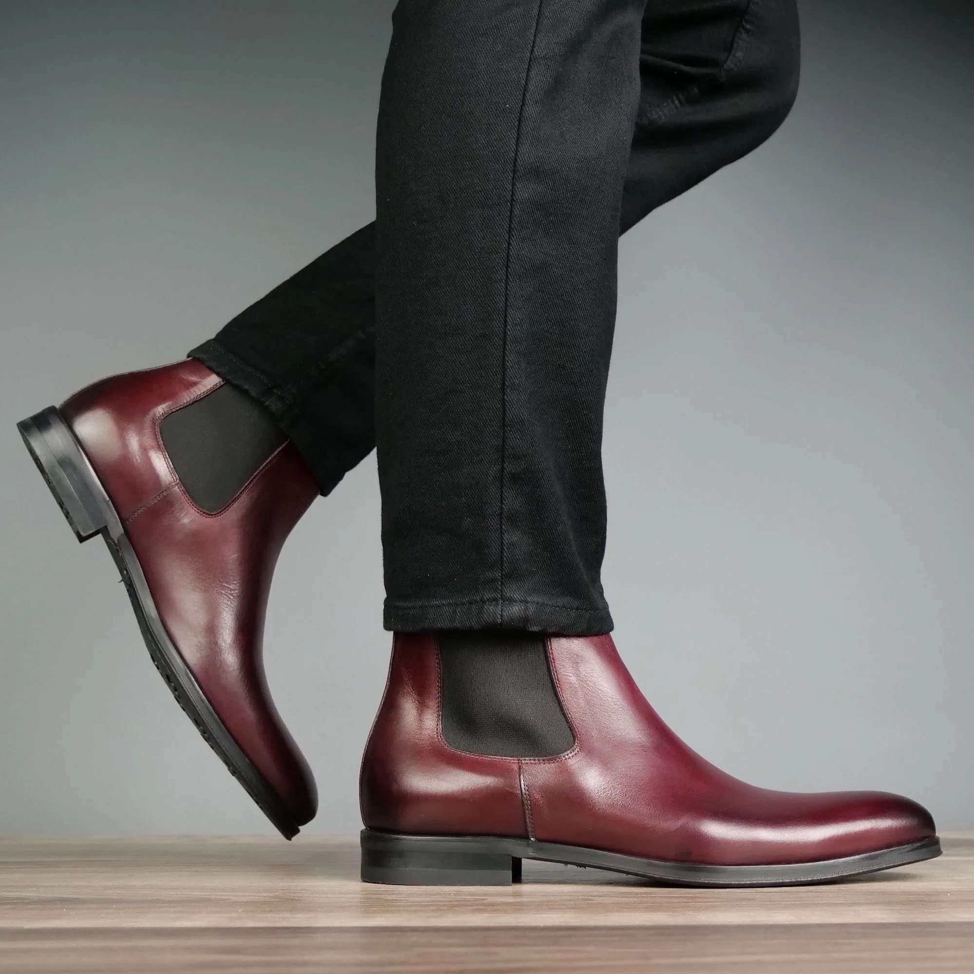 Eastwood Chelsea Boot Oxblood Vibram