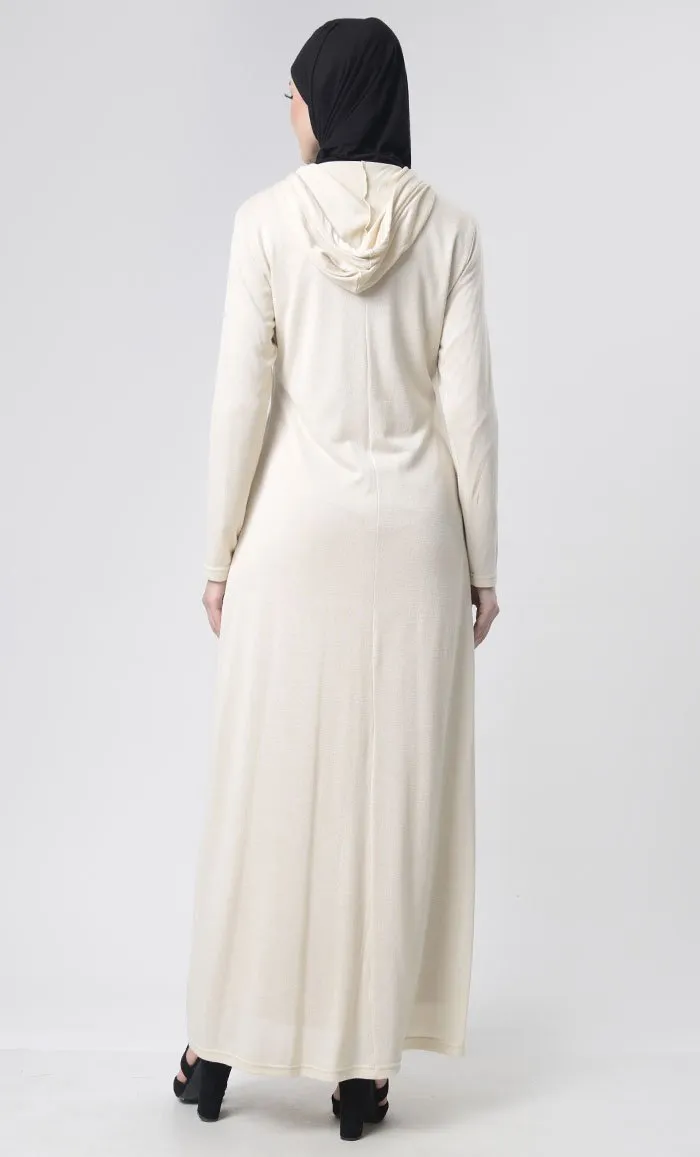 Everyday Casual Wear Abaya With Pockets