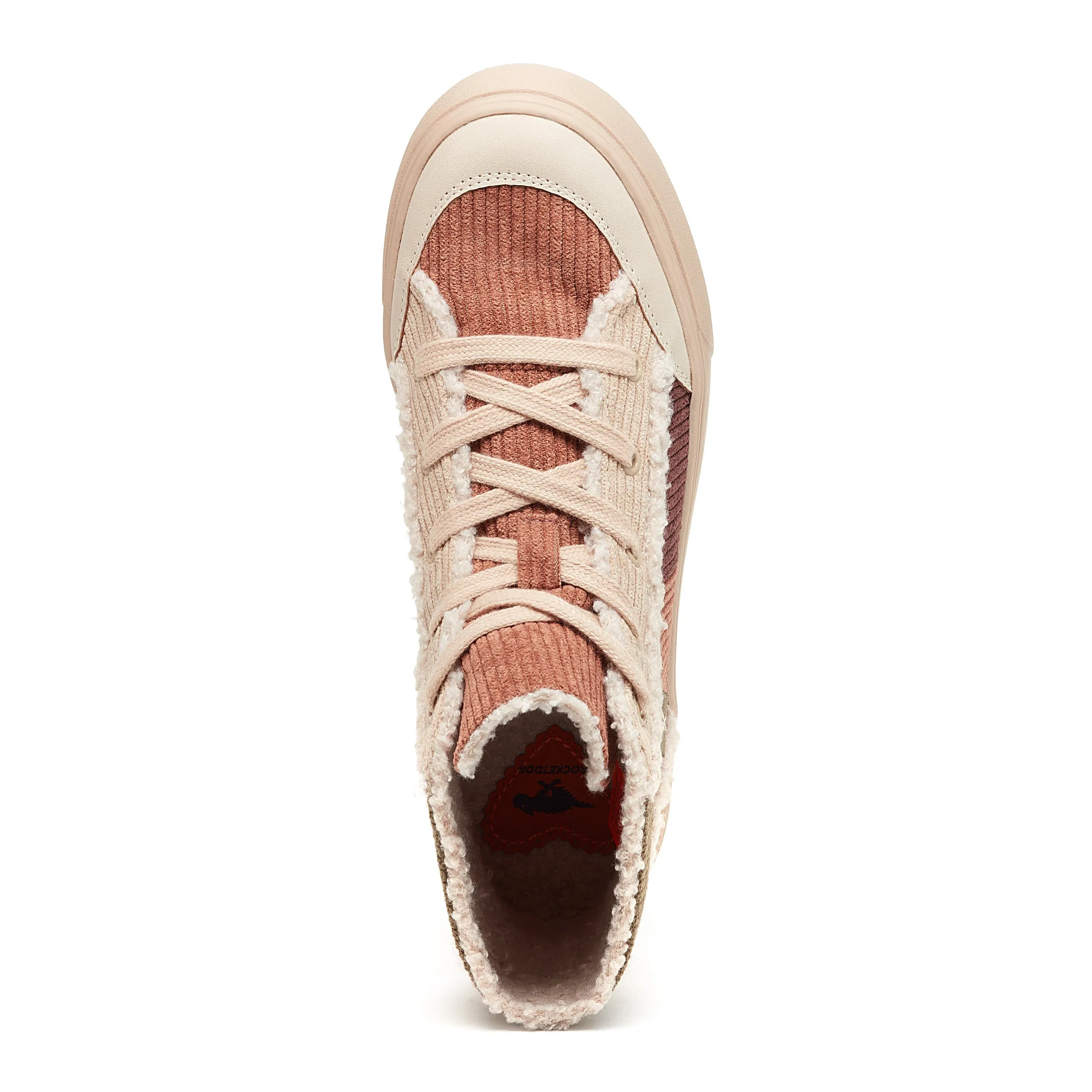 Flair Natural Patchwork Platform Sneaker