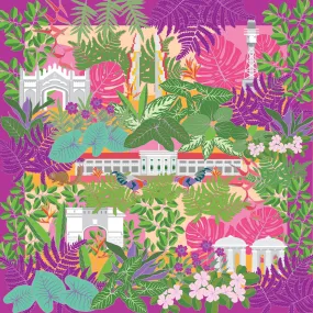 Fort Canning Hill Silk Scarf