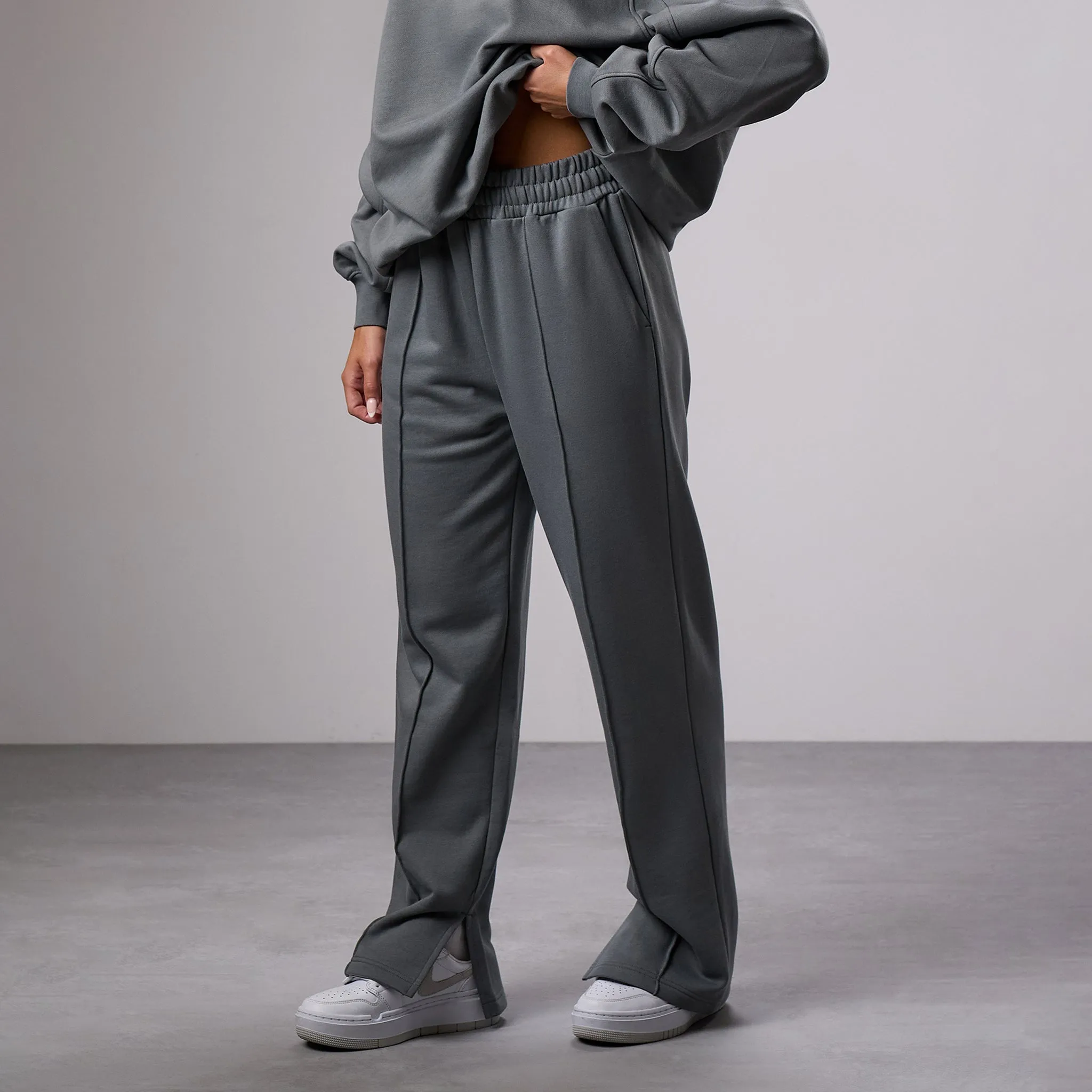 GKW Sports Luxe Straight Leg Jogger - Dark Sage