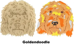 Golden Doodle-DIY Pop Art Paint Ki