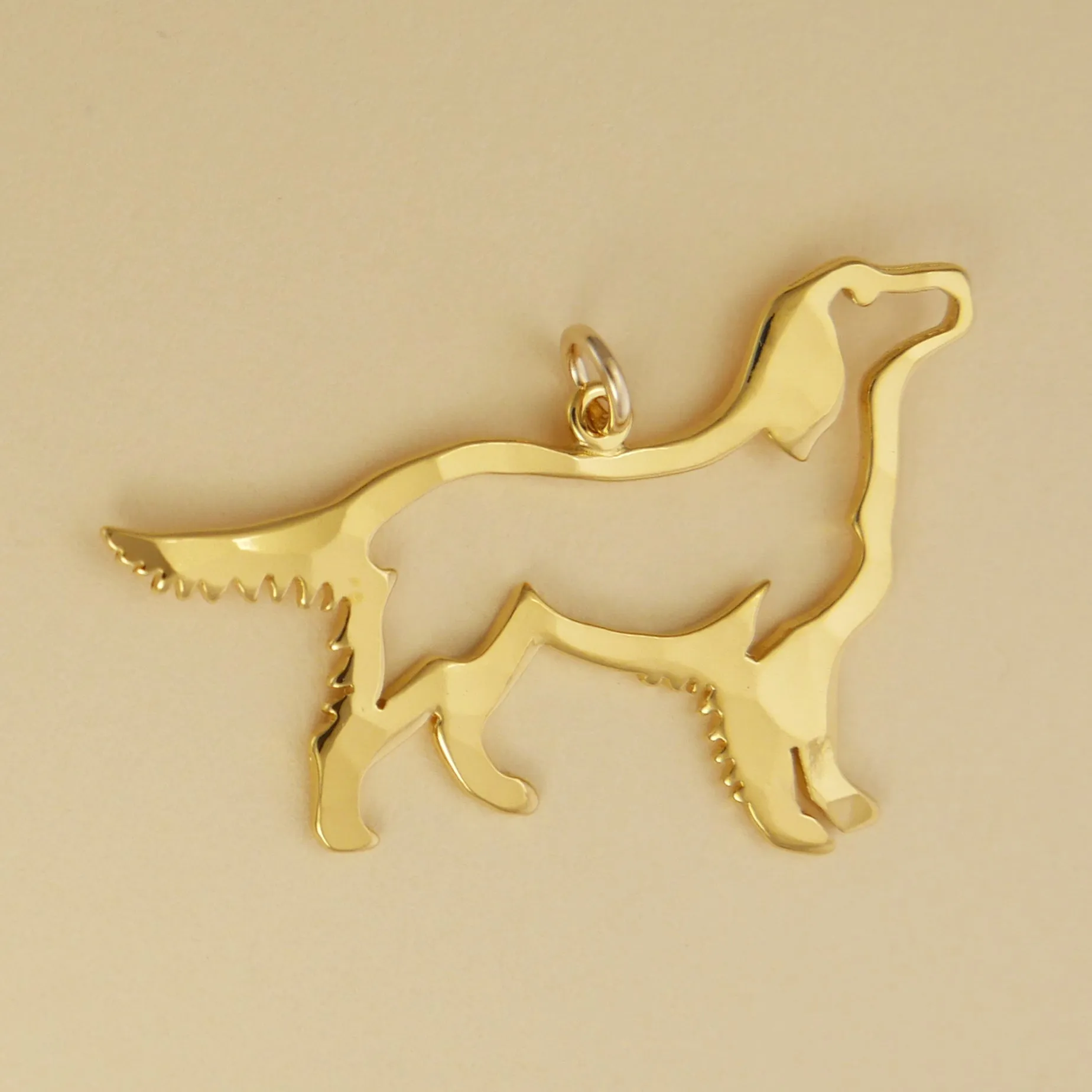 Golden Retriever Charm