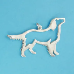 Golden Retriever Charm