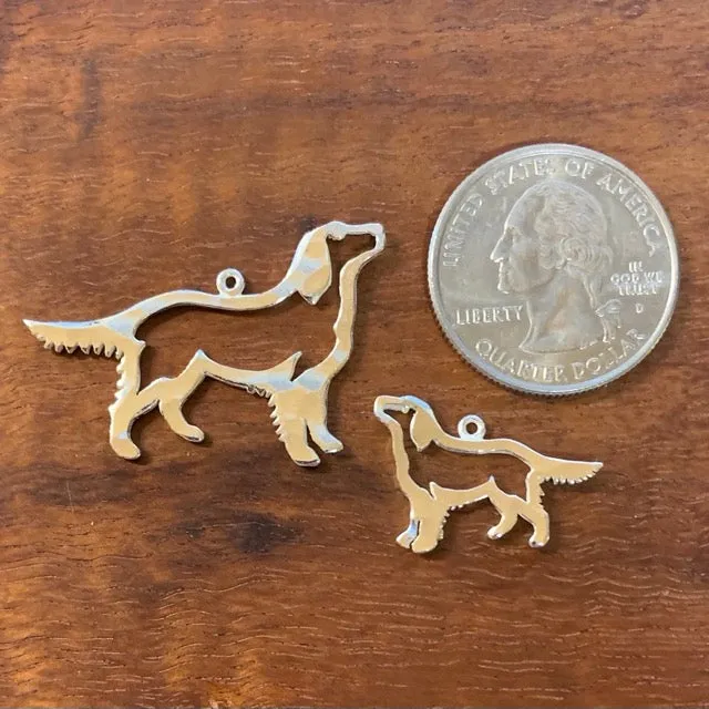 Golden Retriever Charm