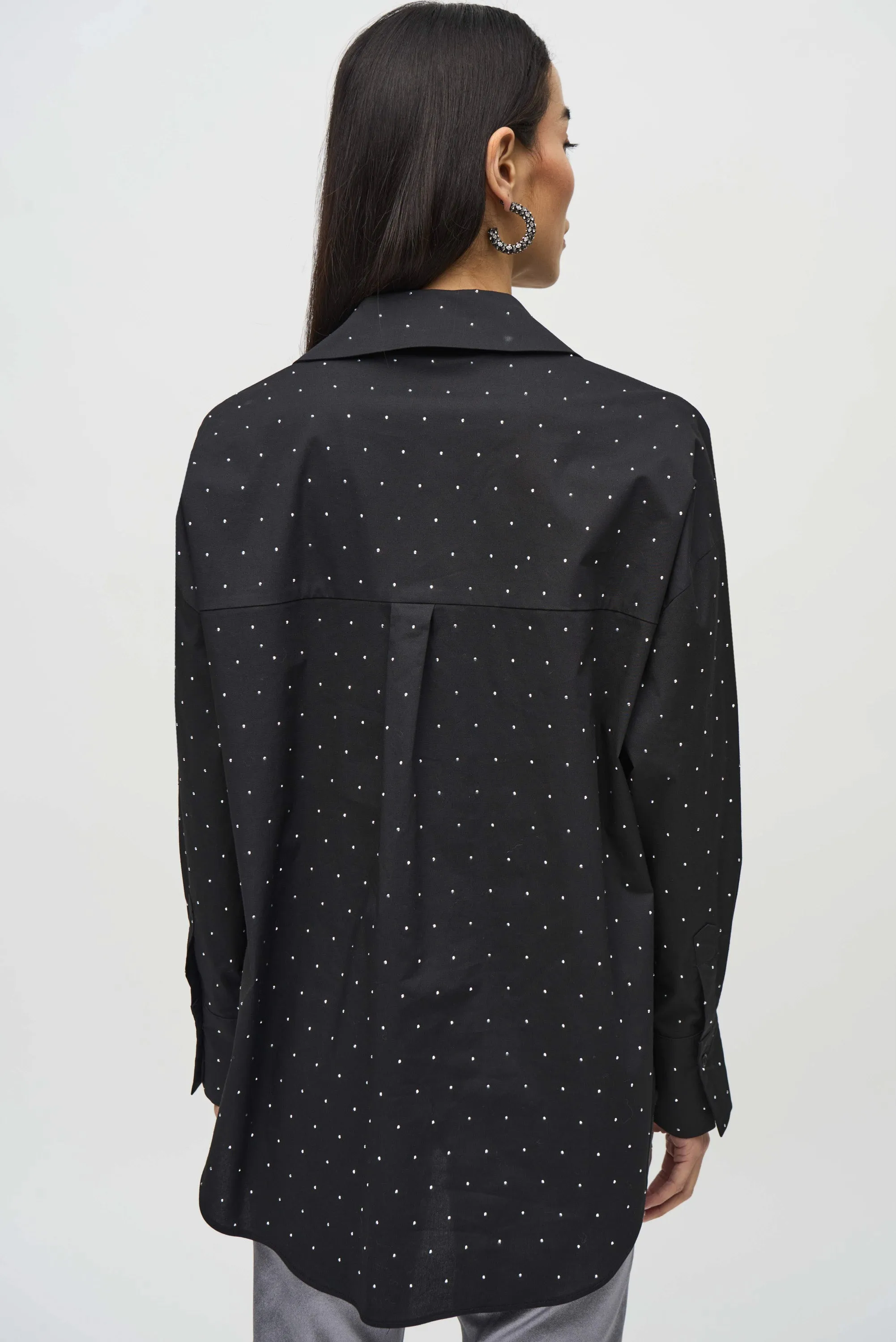 Joseph Ribkoff - 244950 Studded Cotton Shirt