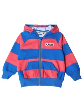 Kids brushed hood zip up 2372018528 PINK