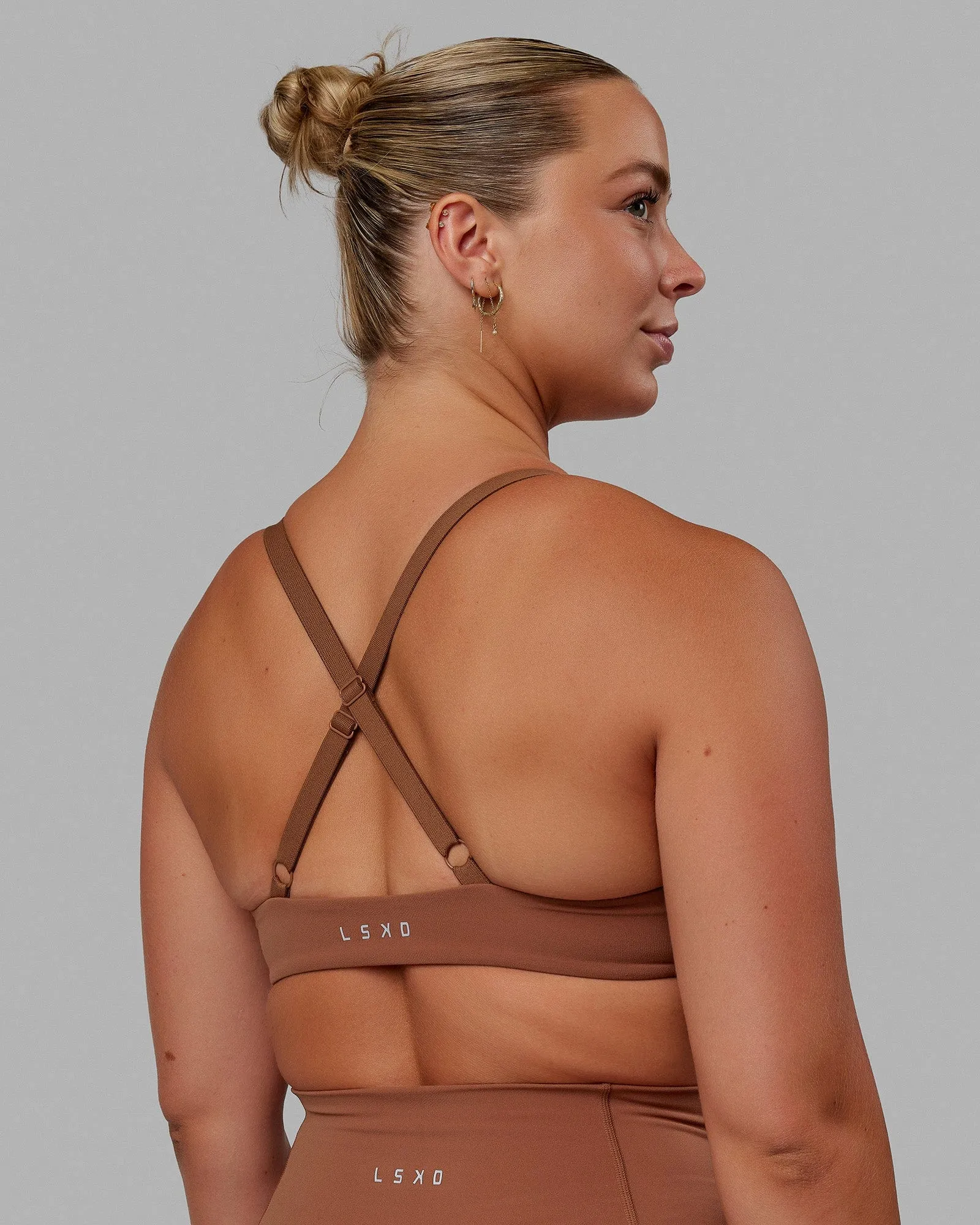 Nimble Sports Bra - Brick