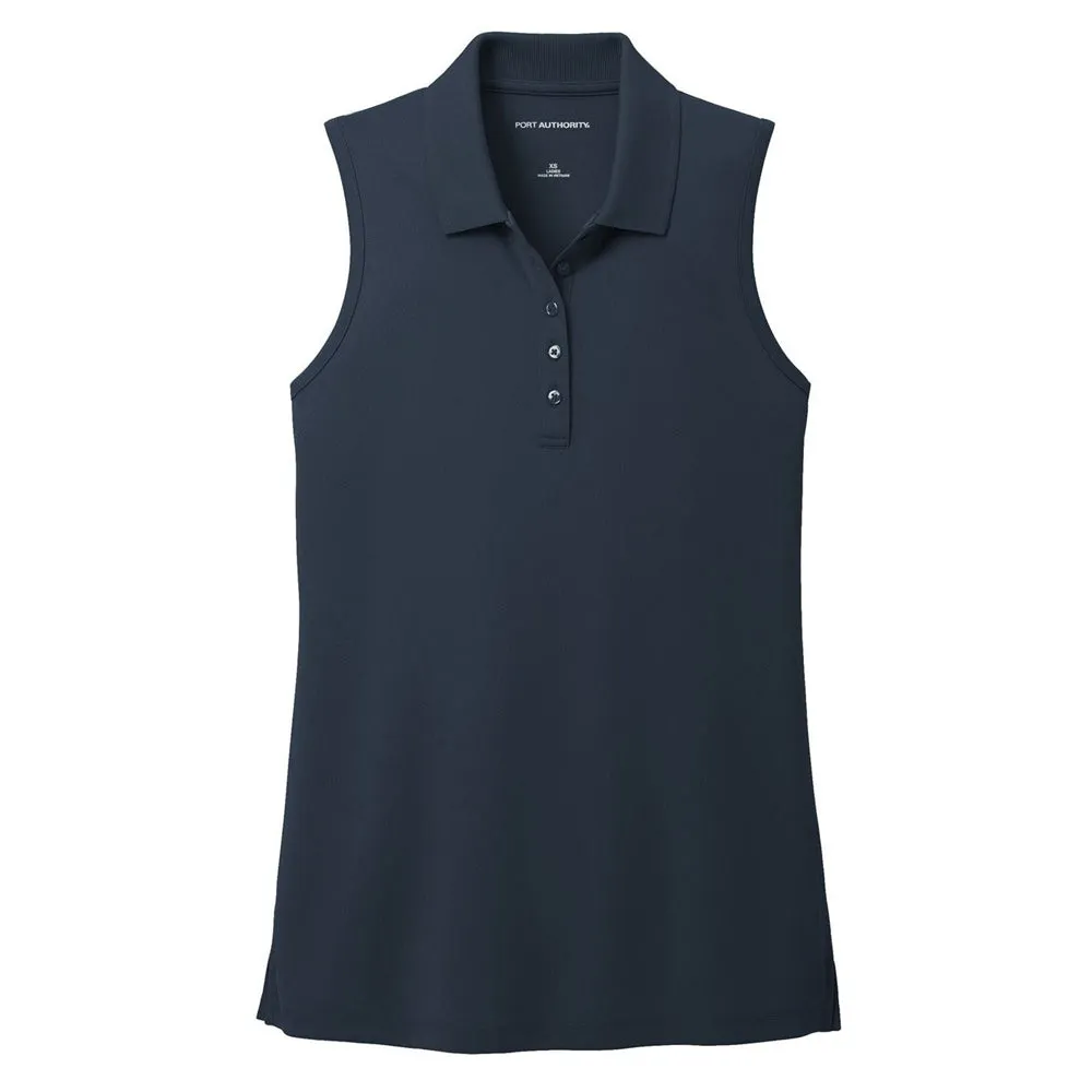 Port Authority Ladies Dry Zone UV Micro-Mesh Sleeveless Polo