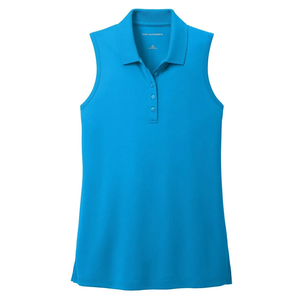 Port Authority Ladies Dry Zone UV Micro-Mesh Sleeveless Polo