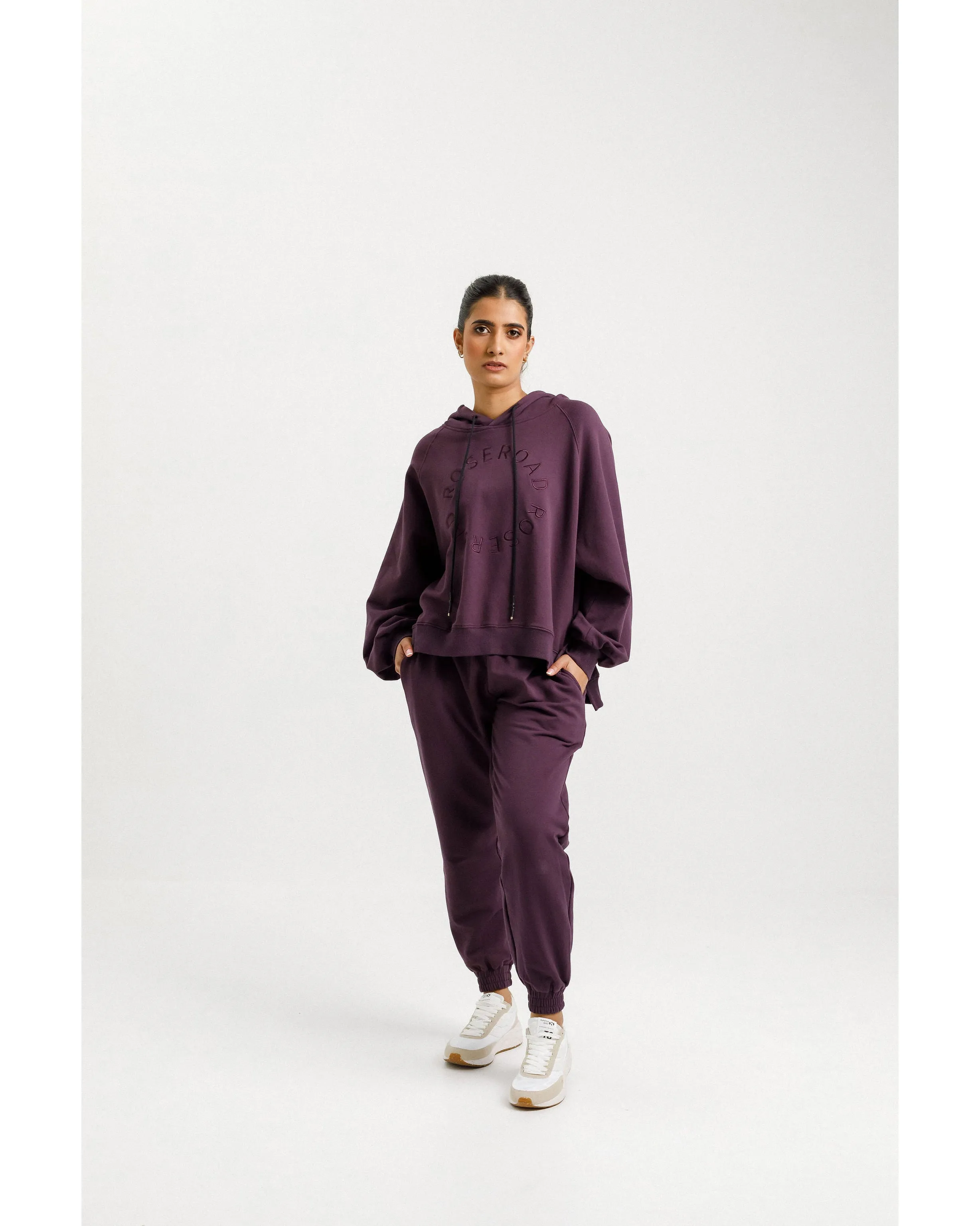 Rose Road Parker Pant - Plum