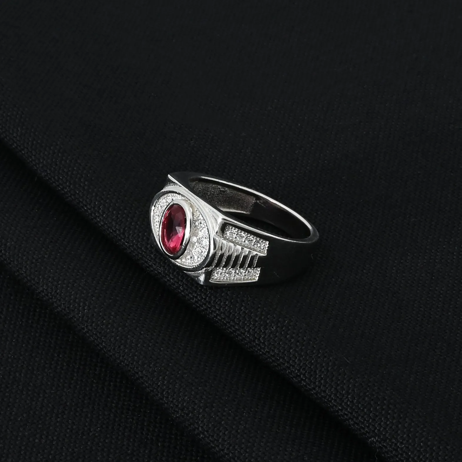 Silver Classical Maximum Design Boys Ring