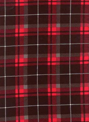 SUPER SOFT POLYESTER SPANDEX DBP / DTY BRUSHED PLAID [NFP190527-009]