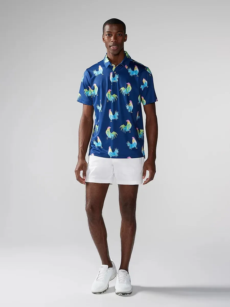 The Fowl Play- Perf. Polo Blue- Chubbies