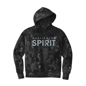 WASHINGTON SPIRIT Tie Dye Hoodie - Dark Grey (Adult)